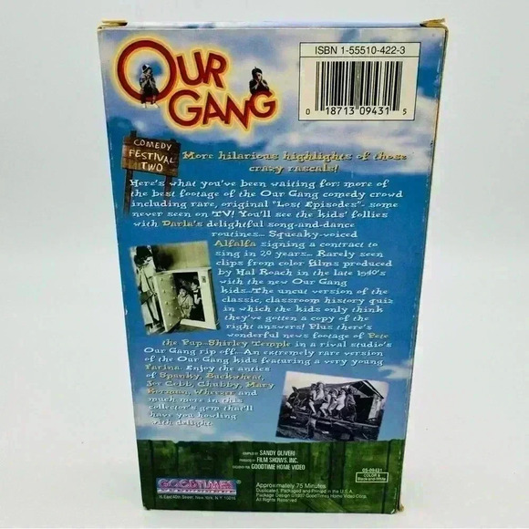 Vintage Our Gang VHS Comedy Movie #05-09431 - Picture 3 of 5